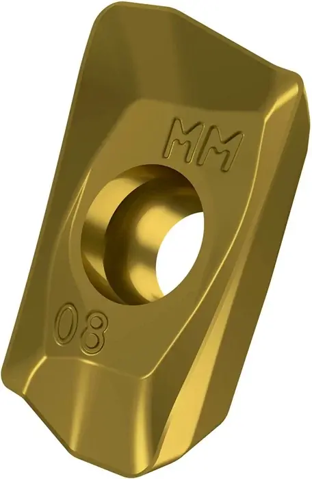 Online Kaufen Fräswendeschneidplatte ISO ADMX 11T312SR-MM:M8340 D.2,9mm PVD beschichtet Gold VE: 10 Stück