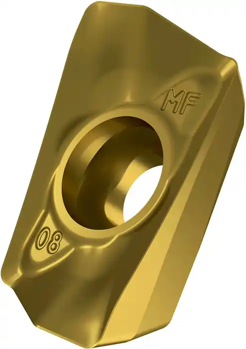 Fräswendeschneidplatte ISO ADMX 160608SR-MF:M6330 D.4,5mm PVD beschichtet Gold VE: 10 Stück Kracherpreis