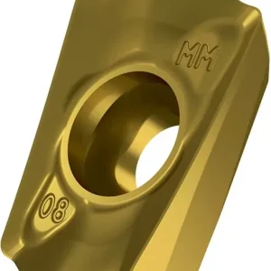 Fräswendeschneidplatte ISO ADMX 160608SR-MM:M8340 D.4,5mm PVD beschichtet Gold VE: 10 Stück Meistverkauft