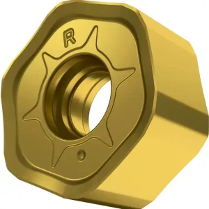 Fräswendeschneidplatte ISO HNGX 0604ANSN-R:M8330 D.3,7mm PVD beschichtet Gold VE: 10 Stück Nur Heute