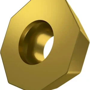 Fräswendeschneidplatte ISO ODEW 0605ZZN:M8330 D.5,5mm PVD beschichtet Farbe Gold VE: 10 Stück Direktkauf