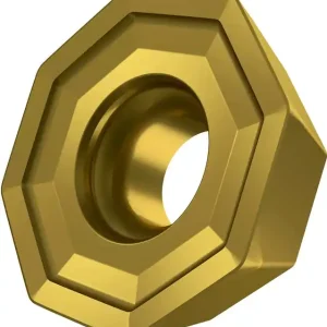 Fräswendeschneidplatte ISO ODMT 0504ZZN:M8340 D.4,4mm PVD beschichtet Farbe Gold VE: 10 Stück Mega-Angebot