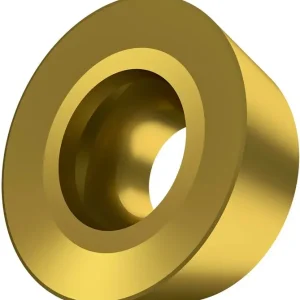 Beliebt Fräswendeschneidplatte ISO RPET 1505MOS-M:M8330 D.5,5mm PVD beschichtet Gold VE: 10 Stück