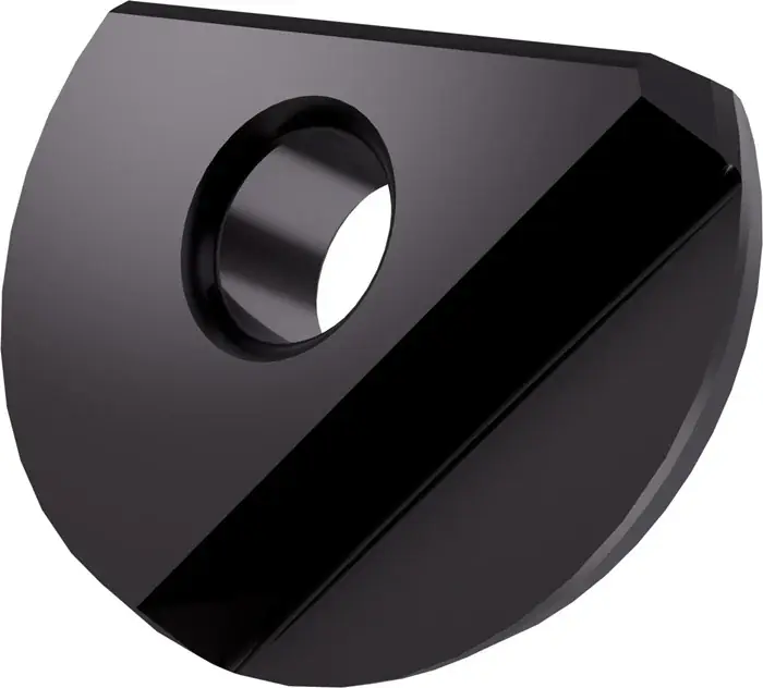 Günstig Fräswendeschneidplatte ISO PPH 2000-CL1:2003 D.5mm PVD beschichtet Lila-Schwarz VE: 10 Stück
