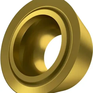 Fräswendeschneidplatte ISO RDET 12T3MOSN:M8340 D. 4,4mm PVD beschichtet Gold VE: 10 Stück Nur Heute
