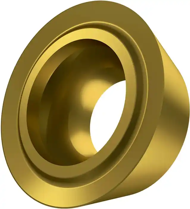 Fräswendeschneidplatte ISO RDET 12T3MOSN:M8340 D. 4,4mm PVD beschichtet Gold VE: 10 Stück Nur Heute