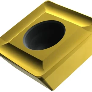 Versand Am Gleichen Tag Fräswendeschneidplatte ISO SOMT 09T304-MI:M8330 D.3,5mm PVD beschichtet Gold VE: 10 Stück