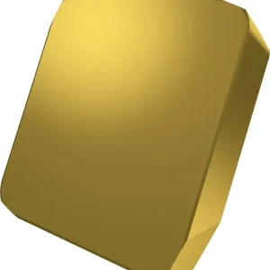 Versand Am Gleichen Tag Fräswendeschneidplatte ISO SPKN 1504EDSR:M8330 Tiefe 13mm PVD beschichtet Gold VE: 10 Stück