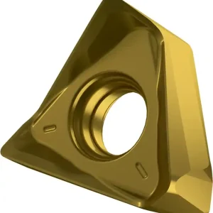 Preis Gesenkt Fräswendeschneidplatte ISO TNGX 160612SR-M:M8340 D.4,4mm PVD beschichtet Gold VE: 10 Stück
