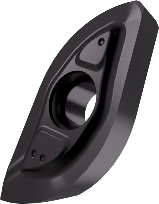Fräswendeschneidplatte ISO ZP 20ER-R:M8345 Bohrungs-D. 4mm PVD beschichtet VE: 10 Stück Abverkauf