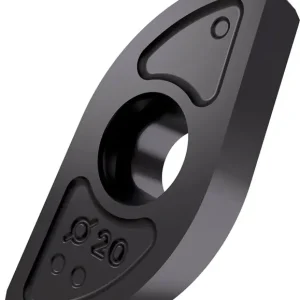 Fräswendeschneidplatte ISO ZP 25ER-FM:M8310 Bohrungs-D. 4,7mm PVD beschichtet VE: 10 Stück Neu Im Sortiment