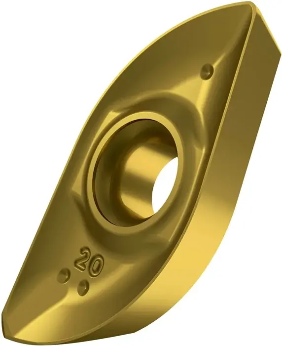 Fräswendeschneidplatte ISO ZP 25ER-M:M8330 Bohrungs-D. 4,7mm PVD beschichtet VE: 10 Stück Neuheit