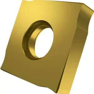 Wendeschneidplatte ISO SNHQ 1204AZTN:M8330 D. 5mm PVD beschichtet Farbe Gold VE: 10 Stück Ausverkauf