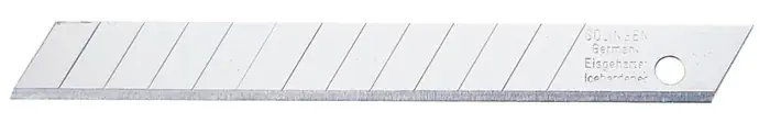 Abbrechklinge L142xB25xS0,7mm 6 Sollbruchstellen 10 St./Spender TECWERK Solange Der Vorrat Reicht