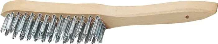 Drahtbürste L.295mm 0,35mm Gussstahl 5-reihig TECWERK Mega-Angebot