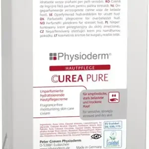Hautpflegecreme PHYSIODERM® CUREA PURE 1l O/W-Emulsion Variofl.PHYSIODERM Knallerangebot