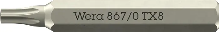Bit 867/0 Micro TX 8 L.30mm WERA VE: 10 Stück Jetzt Bestellen