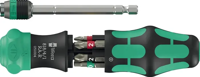 Magazinbithalter Kraftform Kompakt 20 RA-R 6-tlg.WERA Preisreduziert