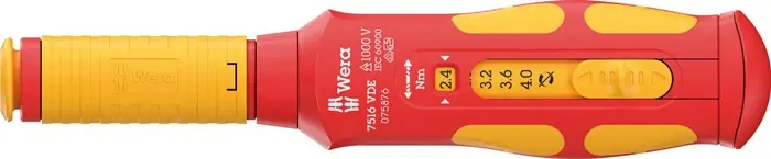 Direkt Vom Hersteller Drehmomentschraubendreher 7516 VDE Kraftform Safe-Torque Speed 9mm WERA
