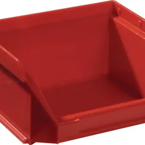 Echt Sichtlagerkasten L85/65xB100xH50mm PE rot TECWERK VE: 50 Stück