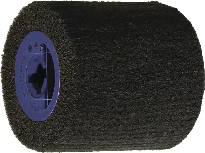 Satinierwalze Vlies 400 very fine braun Ø110xB100mm 19mm TECWERK Heißes Angebot