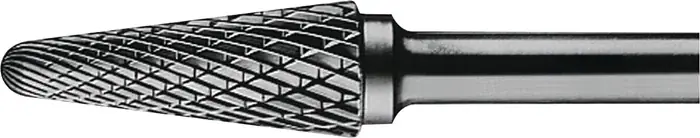 Frässtift KEL D.12mm Kopf-L.32mm Schaft-D.6mm HM Verz.Kreuz TECWERK Preis Gesenkt