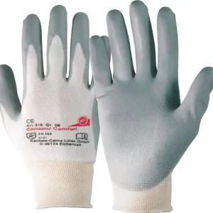 Begrenztes Angebot Handschuhe Camapur Comfort 619+ Gr.10 weiß/grau Polyamid mitPUR EN 388 Kat.II VE: 10 Paare