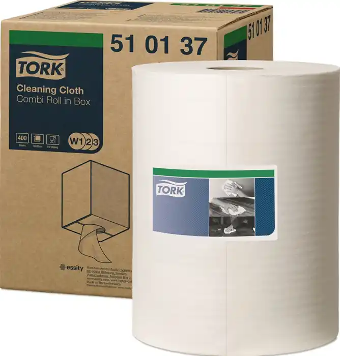 Putztuch TORK 510137 L.ca.152 mxB.ca.315mm weiß 1-lagig Rl.TORK Abverkauf