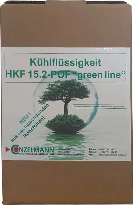 Kühlmittel HKF 15.2-POF green line 5kg Kanister Folienbeutel im Krt. Finale Aktion