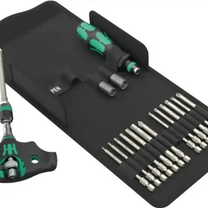 Schraubendrehersatz Kraftform Kompakt 400 RA SHK Set 1 19-tlg.m.Wechselkl.WERA Expressversand