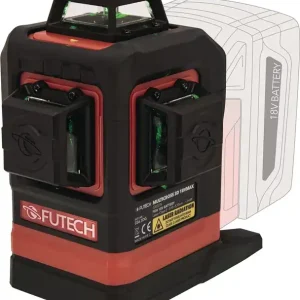 Multilinienlaser Multicross 3D ± 4Grad ± 0,2 mm/m 120m Laserklasse 2 Laser grün Bestpreis