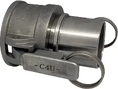 Hebelarmk.Safe-Lock Kamlok Typ C VA (1.4408) 26,44mm 3/4 Zoll Schl.-Gr.19mm Expressversand