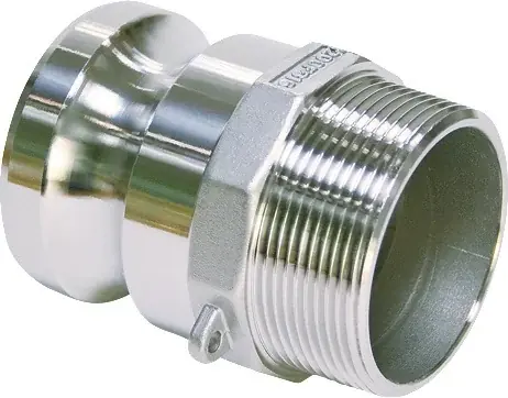 Abverkauf Hebelarmk.Kamlok Typ F VA (1.4408) 87,88mm 3 Zoll