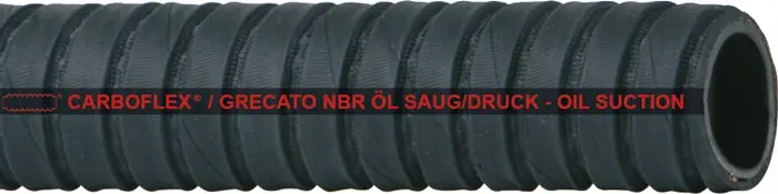 Must-Have Öl- u.Benzinschlauch CARBOFLEX®/GRECATO ID 76,0mm Wandst.7,5mm L.40m TEGUMA VE: 40 Meter