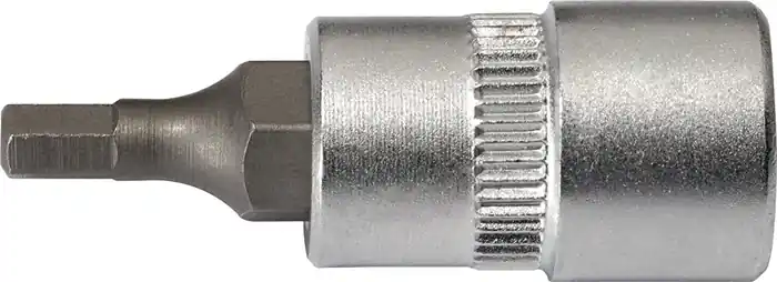 Steckschlüsseleinsatz 1/4 Zoll 6-kant SW 3mm L.32mm TECWERK Neu Im Sortiment