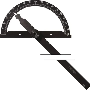 Winkelmesser Gradbogen-D.200mm Schenkel-L.300mm TECWERK Preisknaller
