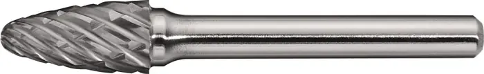 Frässtift RBF Special Steel D.6mm Kopf-L.18mm Schaft-D.6mm HM Verz.Kreuz TECWERK Meistverkauft