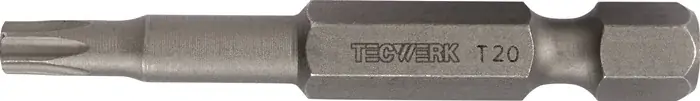 Bit 1/4 Zoll T 10 L.50mm TECWERK VE: 10 Stück Preisreduziert