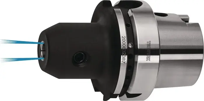 Bestpreis Flächenspannfutter DIN 69893A Weldon Spann-D.12mm HSK-A63 A.-L.80mm m.IK TECWERK