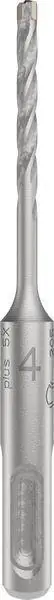 Preisknaller Hammerbohrer PRO SDS plus-5X D.4,0mm Arbeits-L.50mm L.110mm SDS plus
