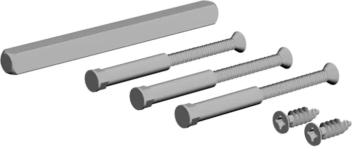 Angebot Bef-set.NW-400-61 3xM4 inkl.Hülse,2x3,9x23 4-KT.9mm TECWERK