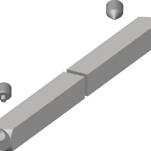 Sonderaktion Panikstift NW-400-90 4-KT.9mm geteilter Vollstift TECWERK