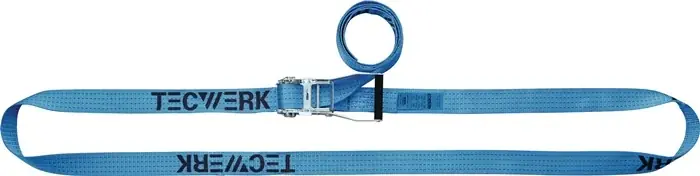 Zurrgurt DIN EN 12195-2 L.6m B.25mm m.Ratsche LC U 800 daN TECWERK Jetzt Bestellen