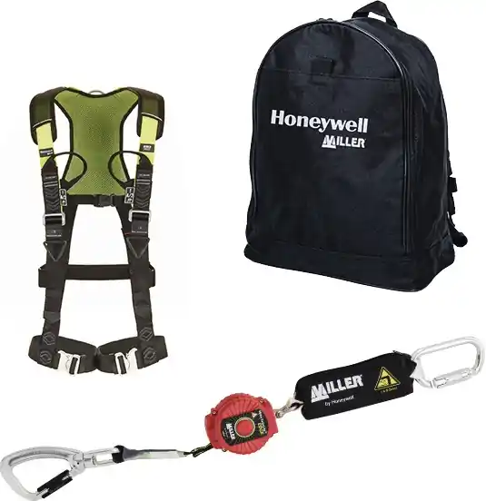 Hubarbeitsbühnenset H500 EN 361,EN 360,DIN 19427 3-tlg.L/XL MILLER BY HONEYWELL Super-Preis