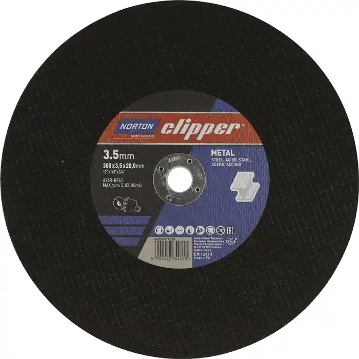Trennscheibe D300x3,5mm Typ 41 Metall Bohr.20mm NORTON CLIPPER Jetzt Bestellen