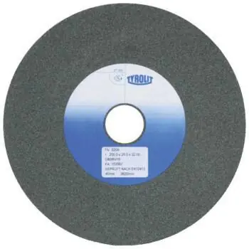 Echt Schleifbockscheibe Ø200xB25x51mm 80 Form 1 C 80 J5 V15 SCg TYROLIT