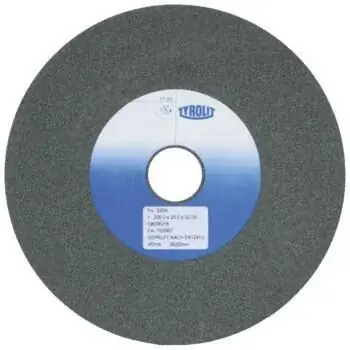 Neue Ware Schleifbockscheibe Ø200xB32x51mm 80 Form 1 C 80 J5 V15 SCg TYROLIT