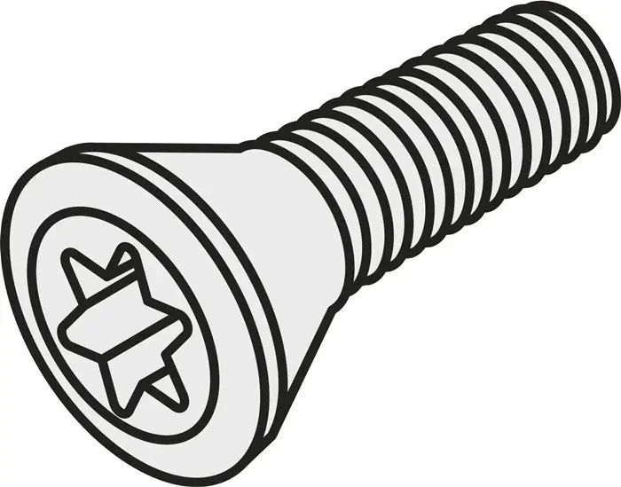 Torx-Senkkopfschraube ISO US 3007-T09P Bruttogewicht 1g PRAMET Solange Der Vorrat Reicht