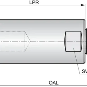 Sonderangebot Fräseraufnahme ISO AT.M8-IHA.M8.030 Grundkörper-D. 13mm PRAMET