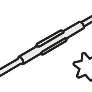 Garantierte Lieferung Torx-Klinge ISO D-T8P Bruttogewicht 16,7g PRAMET